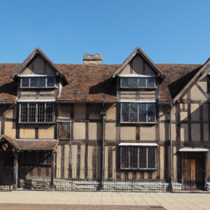 Shakespeare birthplace in Stratford upon Avon