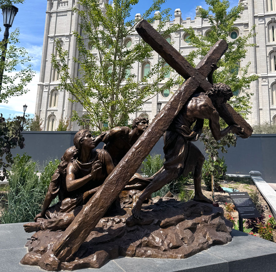 Christus Statue Salt Lake City Temple