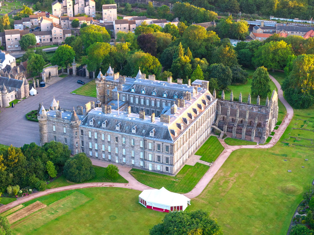 Palace of Holyroodhouse Edinburgh Scotland